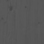 Giroletto Grigio in Legno Massello di Pino 90x200 cm