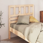 Testiera per Letto 106x4x100 cm in Legno Massello di Pino