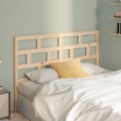 Testiera per Letto 146x4x100 cm in Legno Massello di Pino