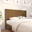 Testiera per Letto Miele 155,5x4x100 cm Legno Massello di Pino