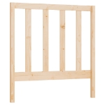 Testiera per Letto 96x4x100 cm in Legno Massello di Pino