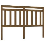Testiera per Letto Miele 146x4x100 cm in Legno Massello di Pino