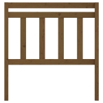 Testiera per Letto Miele 106x4x100 cm in Legno Massello di Pino