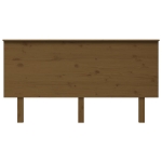 Testiera per Letto Miele 154x6x82,5cm in Legno Massello di Pino