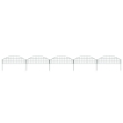 Set Recinzione ad Arco per Stagno 77,3x26 cm Verde