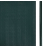 Recinzione Frangivento da Giardino PVC 35x0,19 m Verde Opaco