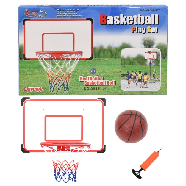 Set Canestro da Basket da Parete 5 pz