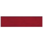 Pannelli Murali 12 pz Rosso Vino 60x15 cm Velluto 1,08 m²