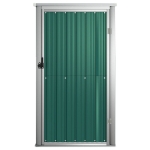 Capanno per Attrezzi Verde 88x89x161 cm Acciaio Zincato