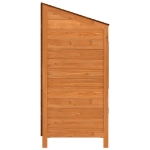 Capanno da Giardino Marrone 55x52x112cm Legno Massello di Abete