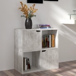 Libreria Calcestruzzo 60x27,5x59,5 cm in Truciolato