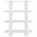 Libreria/Divisorio Bianco 100x30x123,5 cm