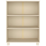 Libreria Marrone Miele 85x35x112 cm in Legno Massello di Pino