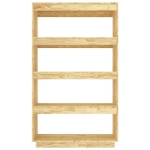 Libreria/Divisorio 80x35x135 cm in Legno Massello di Pino