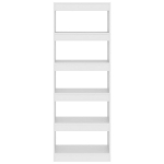 Libreria/Divisorio Bianco 60x30x166 cm in Truciolato