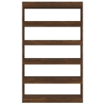Libreria/Divisorio Rovere Marrone 100x30x166 cm