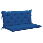 Cuscino per Dondolo Blu 120 cm in Tessuto