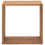 Comodino 40x30x40 cm in Legno Massello di Teak