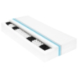 282810 Mattress 80x200 cm 7 Zone Pocket Spring 20 cm H2
