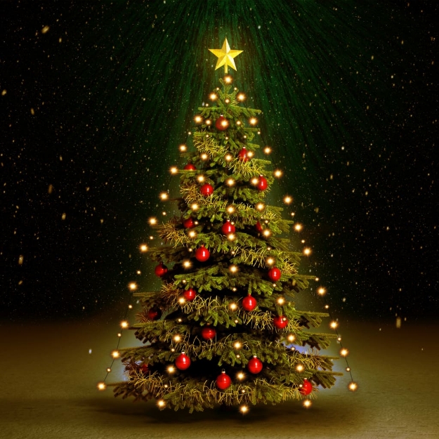Luci per Albero di Natale con 210 LED 210 cm