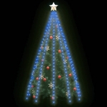 Rete di Luci per Albero di Natale con 250 LED Blu 250 cm
