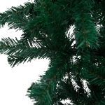 Albero di Natale Capovolto Preiluminato con Palline 120 cm