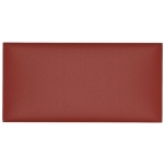 Pannelli Murali 12 pz Rosso Vino 60x30 cm Similpelle 2,16 m²