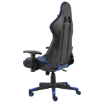 Sedia da Gaming Girevole Blu in PVC