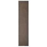 Tappeto in Sisal Naturale 66x300 cm Marrone