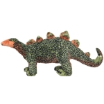 Dinosauro Stegosauro di Peluche Giocattolo Verde Arancione XXL