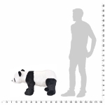 Panda di Peluche Giocattolo Nero e Bianco XXL