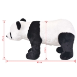 Panda di Peluche Giocattolo Nero e Bianco XXL