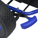 Go Kart a pedali con seduta regolabile Blu