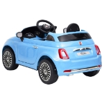 Auto Elettrica per Bambini Fiat 500 Blu