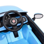 Auto Elettrica per Bambini Fiat 500 Blu