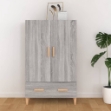 Credenza Grigio Sonoma 70x31x115 cm in Legno Multistrato