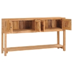 Credenza 140x30x75 cm in Legno Massello di Teak