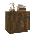 Credenza Rovere Anticato 80x40x75 cm in Legno Multistrato