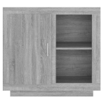 Credenza Grigio Sonoma 80x40x75 cm