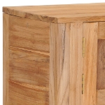 Credenza 140x30x75 cm in Legno Massello di Teak