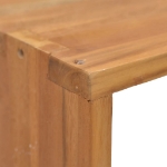 Comodino 40x30x40 cm in Legno Massello di Teak