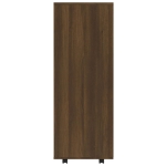 Armadio Rovere Marrone 80x40x110 cm in Legno Multistrato