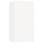 Mobili TV Bianchi 2 pz 30,5x30x60 cm in Legno Multistrato