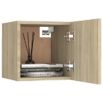 Set Mobile Porta TV 6 pz Rovere Sonoma in Truciolato