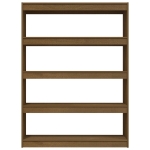 Libreria/Divisorio Marrone Miele 100x30x135,5 cm Legno di Pino