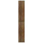 Libreria/Divisorio Rovere 100x30x198 cm in Legno Multistrato