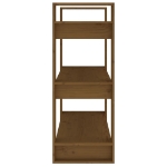 Libreria/Divisorio Miele 80x35x91 cm Legno Massello