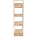 Libreria/Divisorio 80x35x125 cm in Legno Massello di Pino