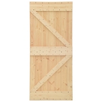 Porta 100x210 cm in Legno Massello di Pino