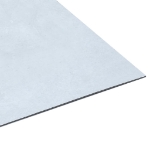 Listoni per Pavimenti Autoadesivi in PVC 5,11 m² Marmo Bianco